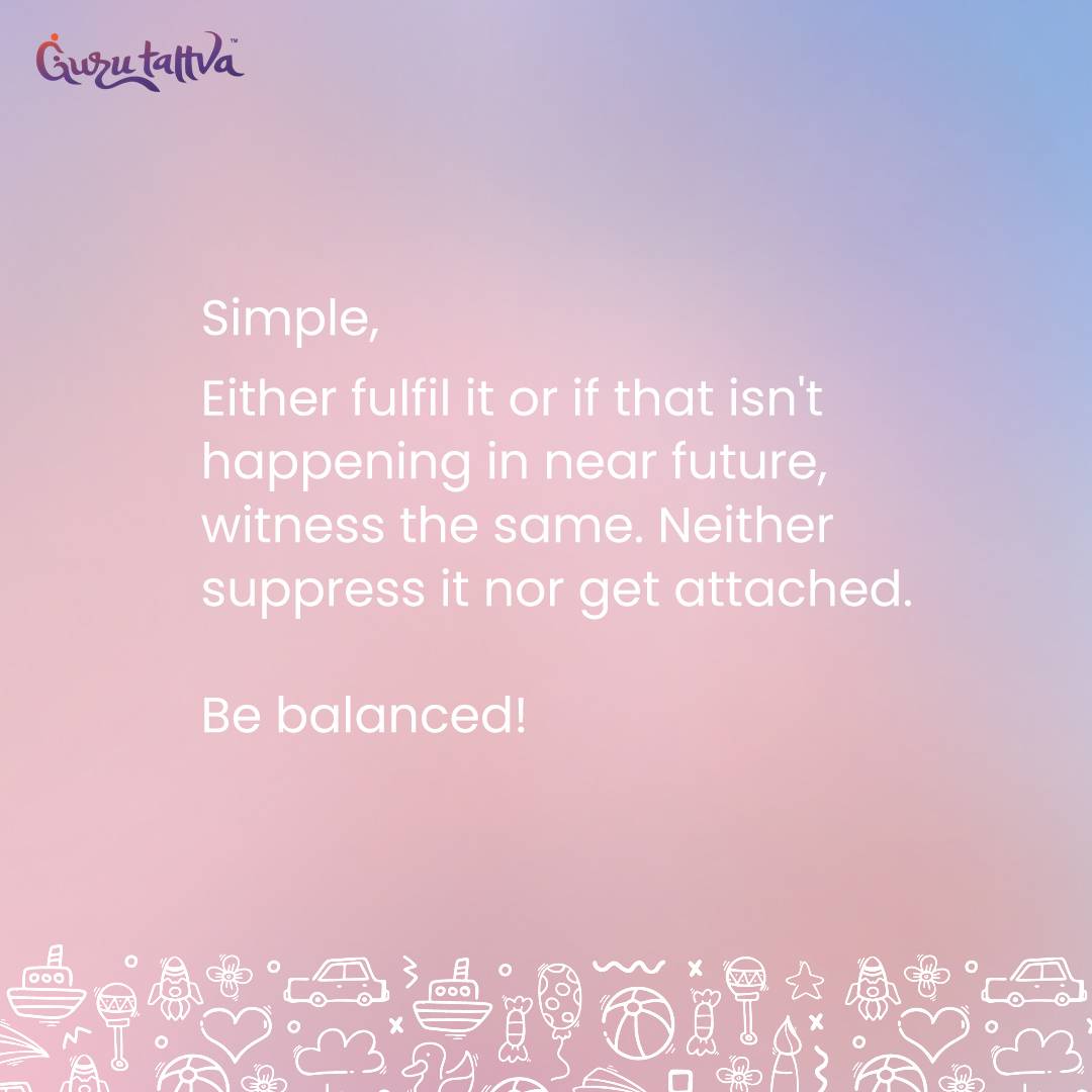 GuruTattvaWorld's tweet photo. Any of the solutions will make us realise that there is not permanent happiness in desire or lust.
#gurutattva #desire #liberation #salvation #lust #lustfree #happiness #equally #growth #knowledge #suppression #freedom https://t.co/nObvUKhNJv