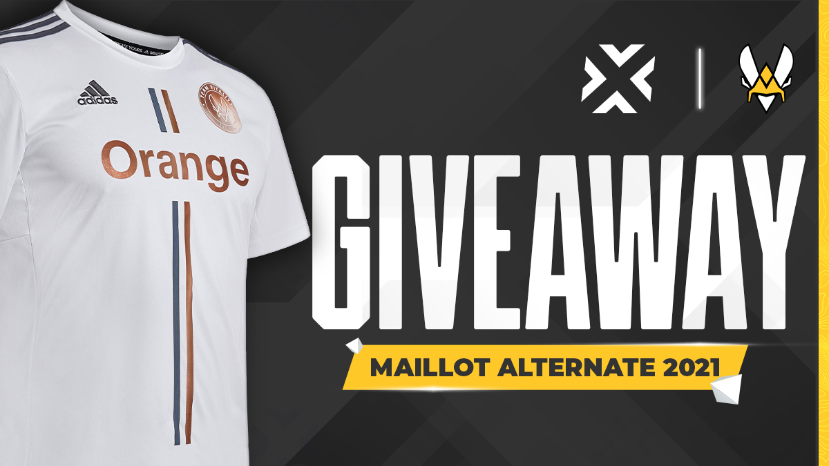 TeamVitality's tweet image. Ca te tente de remporter un maillot 👕? 
A l'occasion du lancement du Maillot Alternate sur @MaxEsportGG gagne le jersey le plus cool de 2021 😎

✅ Follow @MaxEsportGG &amp;amp; @TeamVitality 
🔁 RT ce Tweet 

Tirage au sort le 18/11/21 !