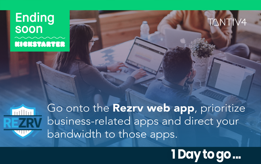 Tantiv4's tweet photo. WIFI at the Office? NO Problem!
A high-tech TANTIV4 router with Rezrv software that connects to any ISP giving you full control of your WI-FI
﹡﹡﹡Back this Project on Kickstarter Today!
https://t.co/Tzk6cSC6Tg
.
#Kickstarter #FundProjects #Rezrv #Tantiv4 #NetworkSoftware https://t.co/ztAO5otHUe