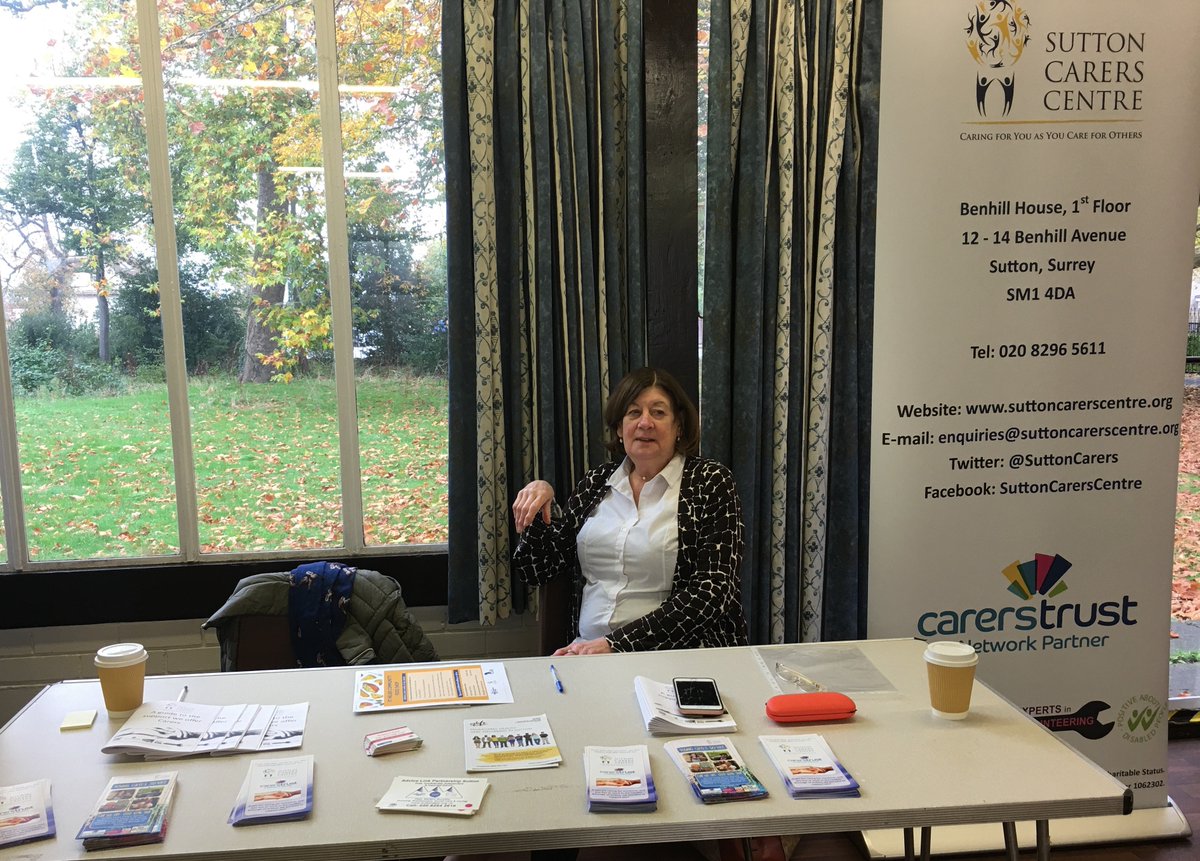 SuttonCarers's tweet photo. Karen and Virginia were on hand today at the #TalkMoneyWeek event, offering information and advice on #benefitchecks, applications for emergency funding and much, much more.
Thank you to everyone who popped by our stand! π
#SuttonCarers #UnpaidCarers #Carers https://t.co/FT2gdWdp4h
