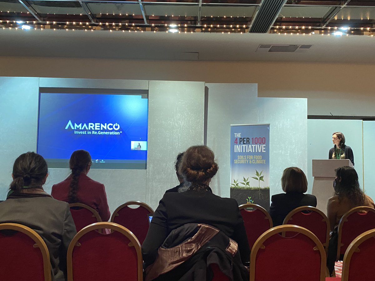 Amarenco Group (@amarencogroup) on Twitter photo Invited by <a href="/4per1000/">4p1000initiative</a> during the #COP26, <a href="/VandestEva/">Eva Vandest</a> presented Amarenco comitment for a solar power based economy engaged in #regeneration of ecosystem earth through high ambition combining regeneration programs with #Agrivoltaics #Solar and #Battery infrastructures. Invited by <a href="/4per1000/">4p1000initiative</a> during the #COP26, <a href="/VandestEva/">Eva Vandest</a> presented Amarenco comitment for a solar power based economy engaged in #regeneration of ecosystem earth through high ambition combining regeneration programs with #Agrivoltaics #Solar and #Battery infrastructures.