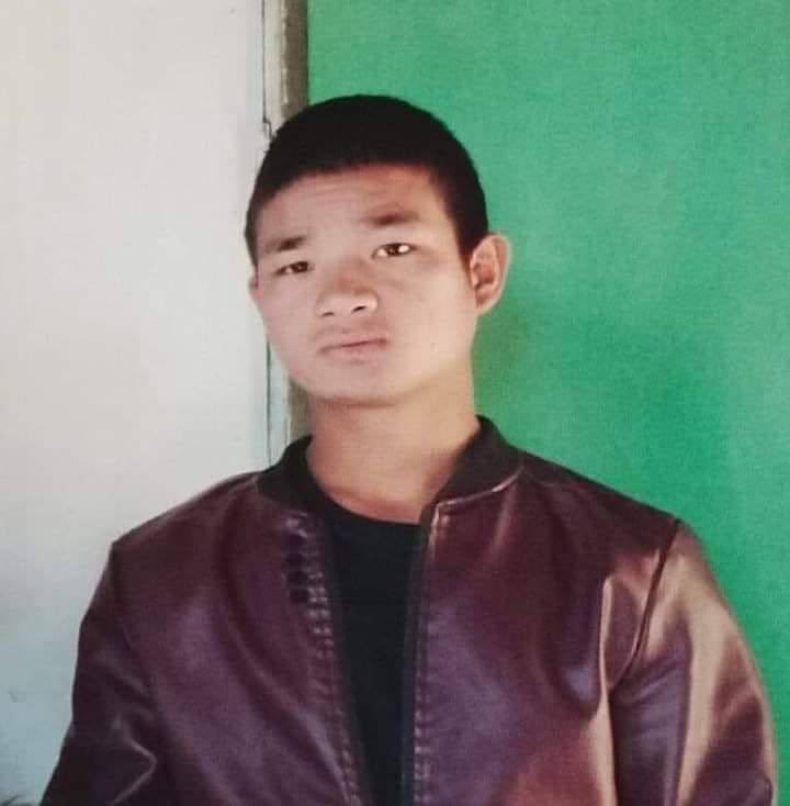 Roalkyone, a 24-year-old man who was abducted by SAC troops on Oct12 in Hakha tsp &amp; died at an interrogation centre, was told of his death by terrorists on Nov8. #Nov10Coup   #WhatsHappeningInMyanmar