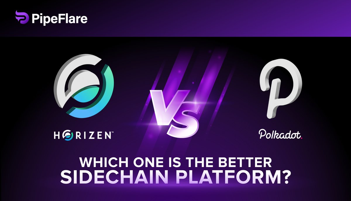 PipeFlare's tweet photo. Horizen vs. Polkadot: 
Which One Is The Better Sidechain Platform?
 Learn More Here 👉 https://t.co/qJu9Ea5iIE https://t.co/PllU6BfI4P