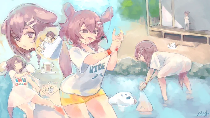 ぼぐなつ 
#できたてころね 