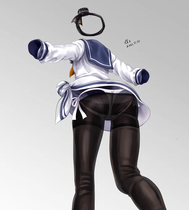 某中身が透明なセーラー服の真似をする時津風(1時間オーバー)#艦これ #艦これ版深夜の真剣お絵描き60分一本勝負
#艦これ版真剣お絵描き60分一本勝負_20211110 https://t.co/9tfMUAzcja 