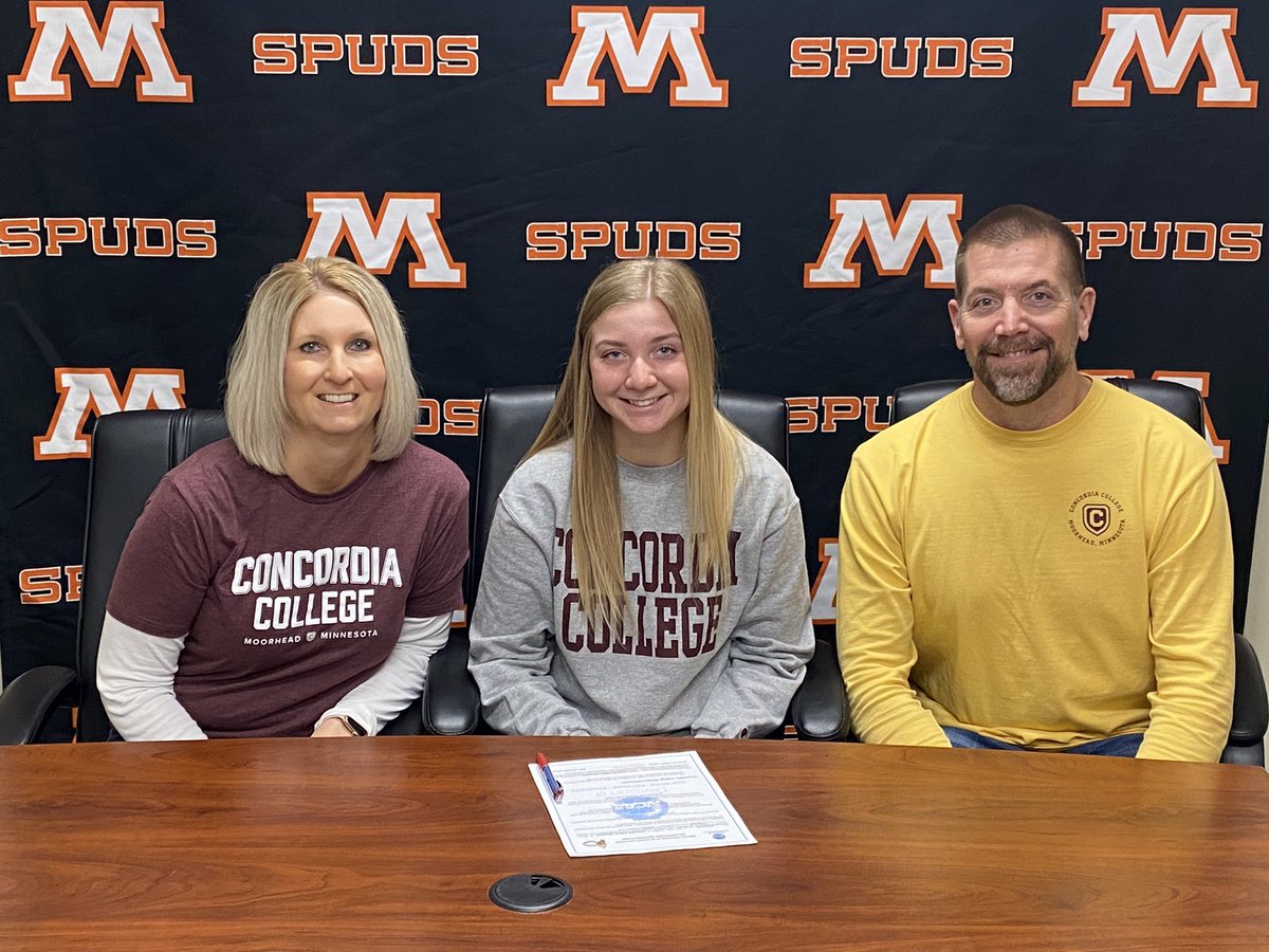 MHSSpuds's tweet photo. Congrats to Anna Knain on her commitment to play VB at Concordia! https://t.co/NmcxjtOURX