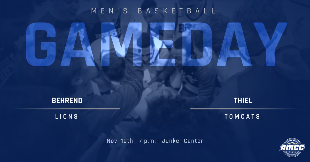 It's been a long wait, but... IT'S FINALLY GAMEDAY! Your Behrend Lions take on the Thiel Tomcats in the Junker Center at 7pm. For the first time in over a year, come cheer on your lions!