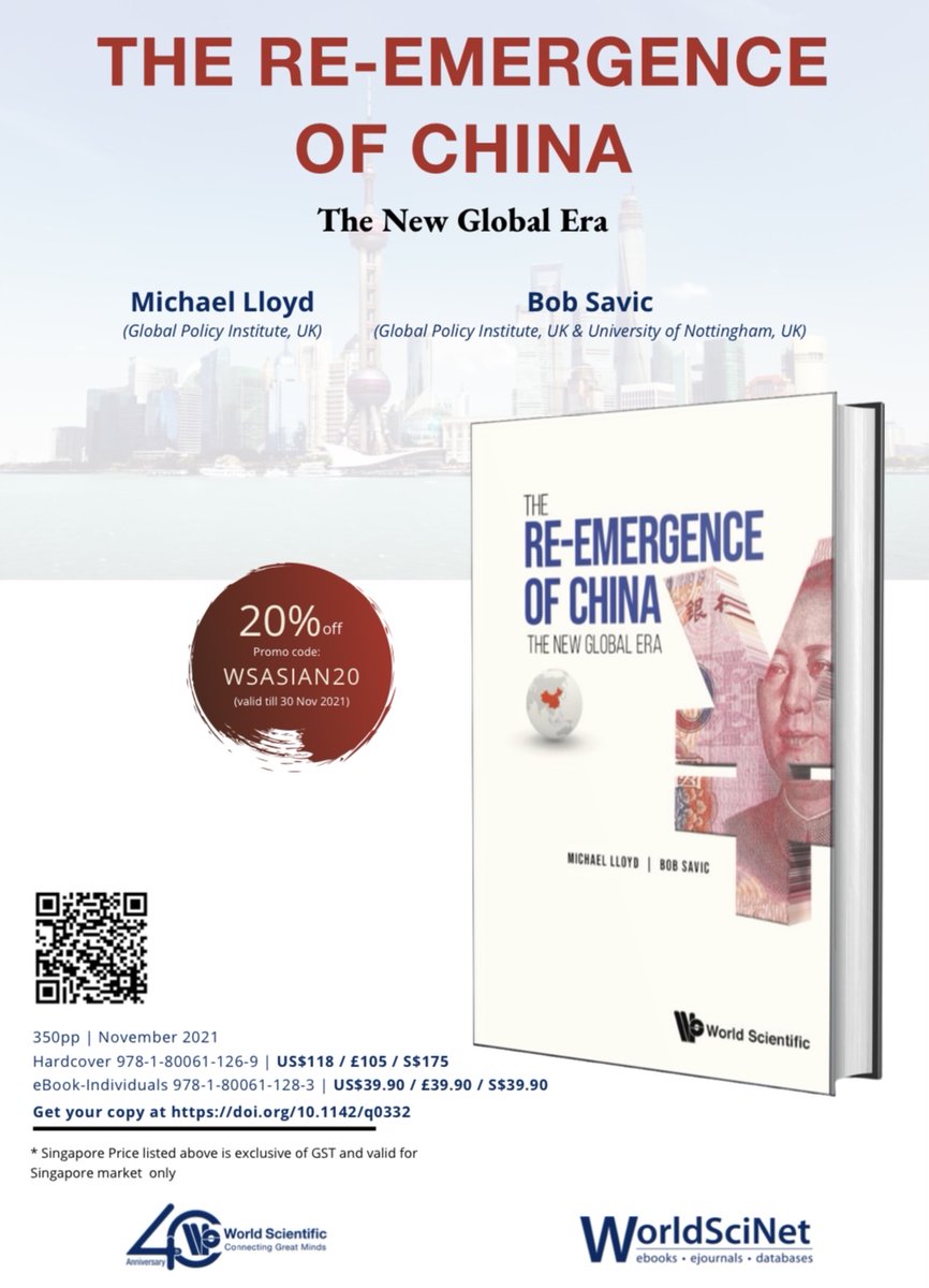 Newpolecon's tweet photo. Michael’s latest book (co-authored by colleague Bob Savic) is on “China’s Re-Emergence” on the world stage during the past 30 years, ushering in a “New Global Era” is now on sale.
More information on this link: https://t.co/d44Kl70f5x https://t.co/XowWulMoyF