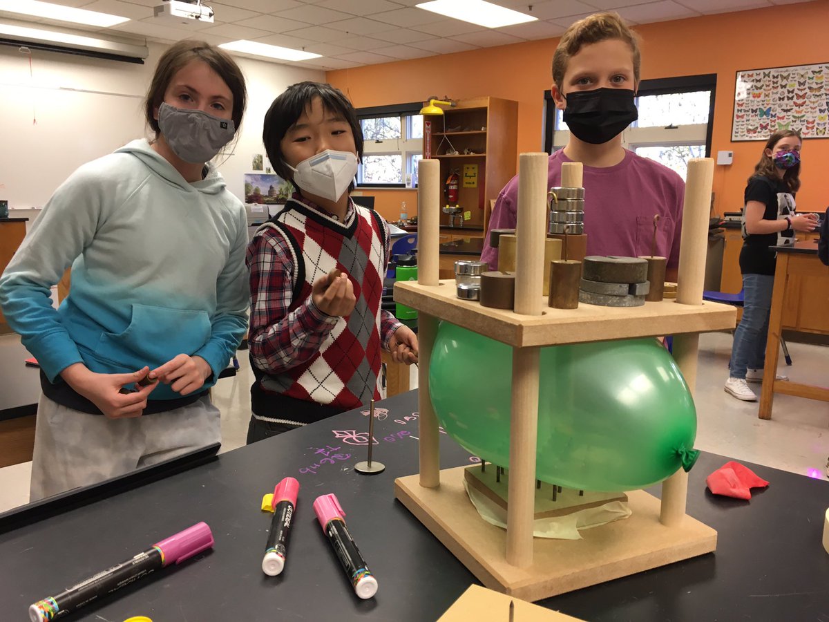 MPHScienceDept's tweet image. When you encourage young scientists to study force by designing their own experiments fun emerges…..