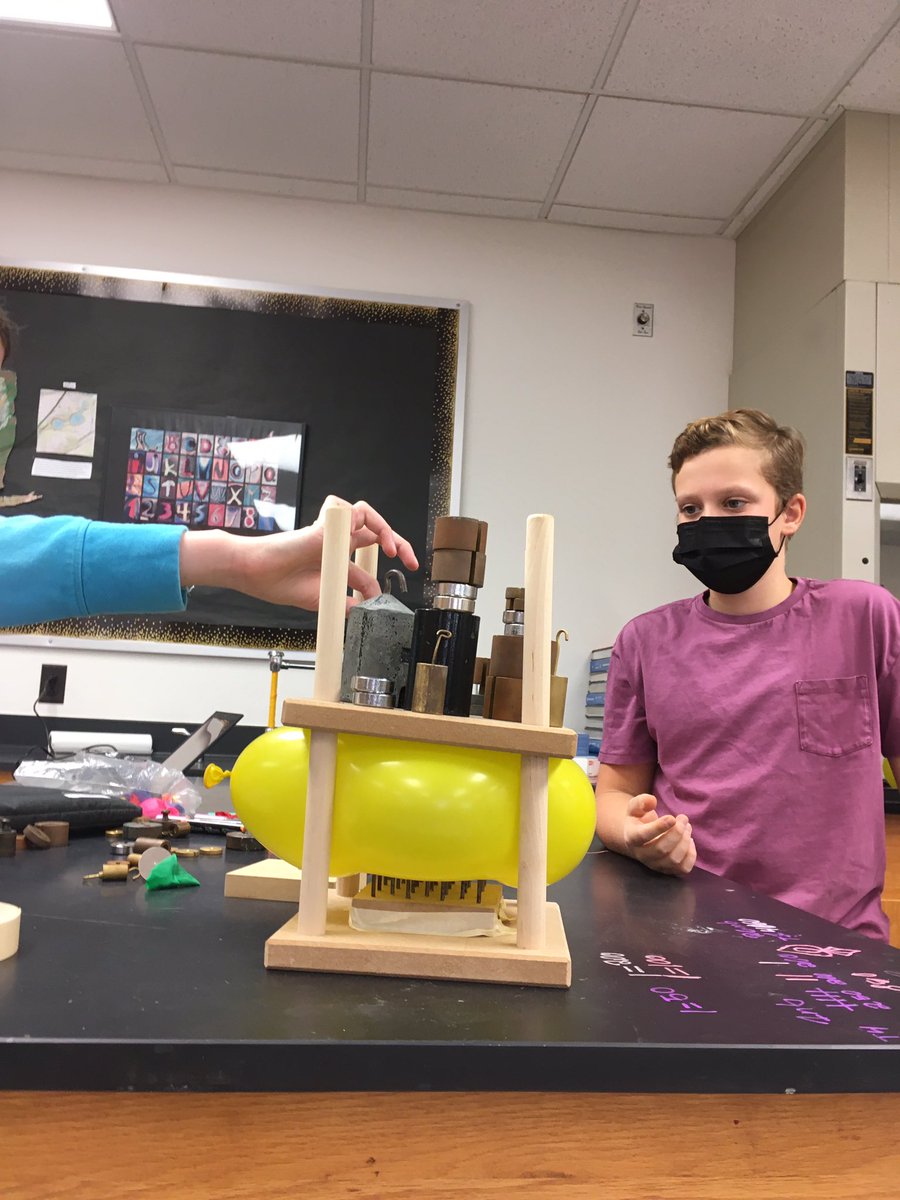 MPHScienceDept's tweet image. When you encourage young scientists to study force by designing their own experiments fun emerges…..