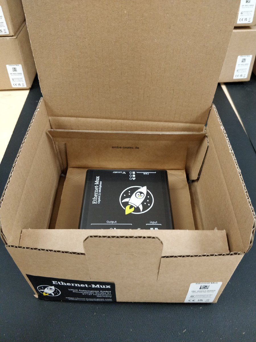 AutomationLinux's tweet image. Procurement of components isn&apos;t easy at the moment. But our first batch of Ethernet Muxes will be available in a few days.
Need to switch an Ethernet link between two upstreams during testing? These devices may solve your problem: linux-automation.com/en/products/et…