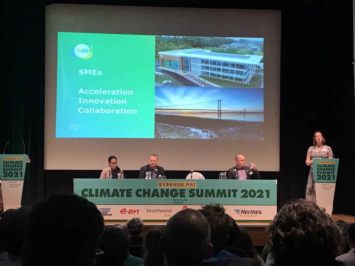 SMEs are substantial contributors to our national carbon footprint - but can also contribute hugely to reducing emissions if they’re given the right support, says Sarah Clark of <a href="/_aurainnovation/">Aura</a> in session on Transforming the Energy Sector for #YPclimatechange summit.