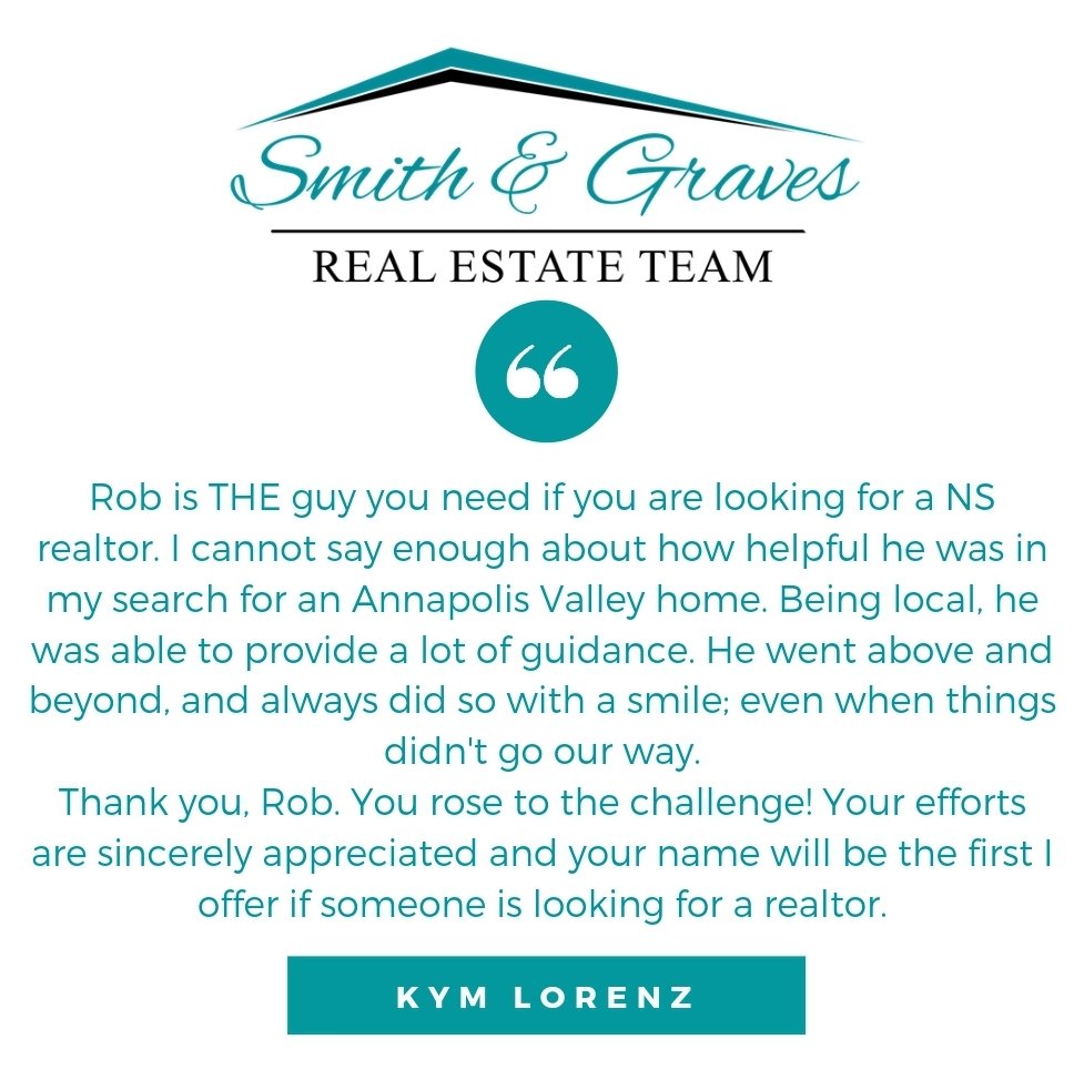 Thank you so much for your kind words Kym ☺ I am so greatful and lucky to have such amazing clients!

#testimonial #SmithAndGravesRealEstateTeam #annapolisvalleyrealestate #EXITRealEstateGallery #exitrealtytownandcountry