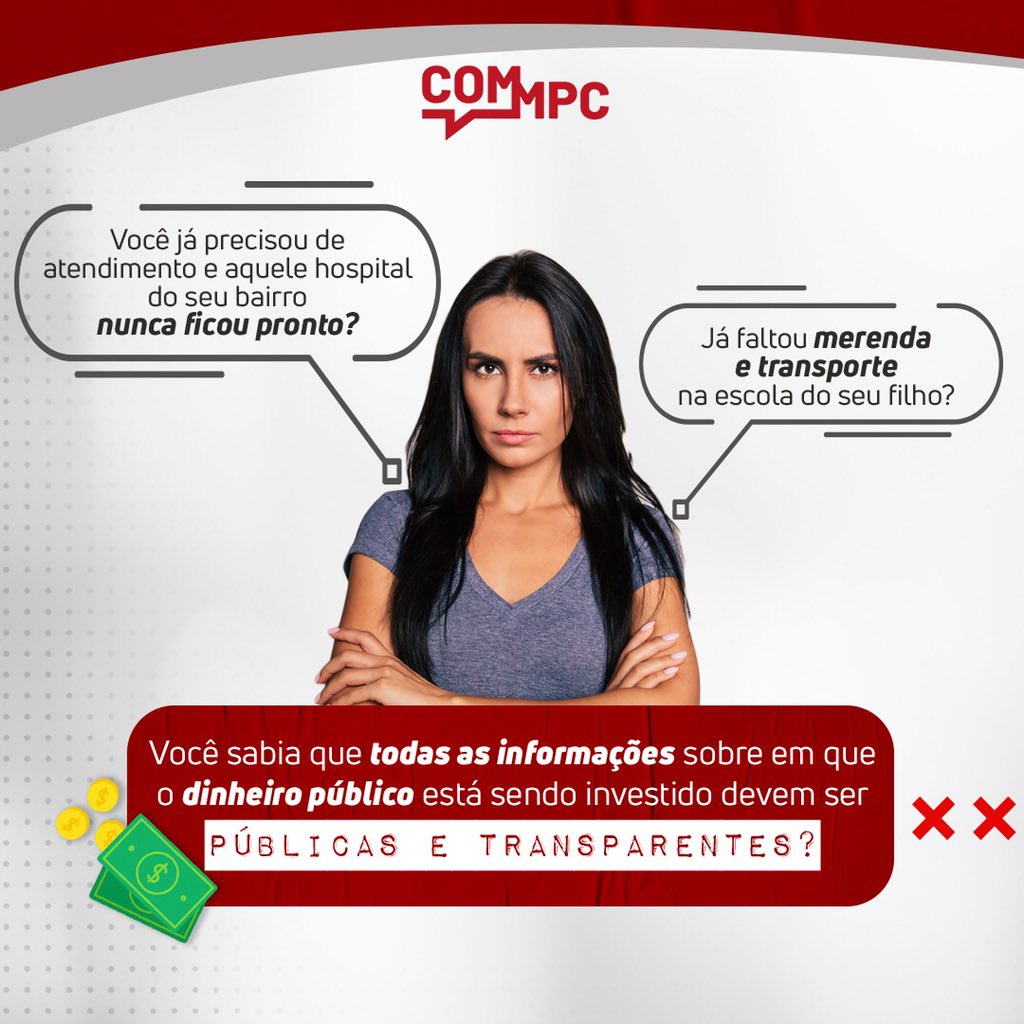 mpcroraima's tweet image. Você sabia que todas as informações sobre gastos públicos devem ser públicas e transparentes? 

Participe! 

Ao se deparar com qualquer irregularidade, denuncie! Seja o juiz desse jogo! 

#MPC
#COMMPC
#MPCCOMVOCÊ
#transparência
#controlesocial
#fiscalização
#gestãopública