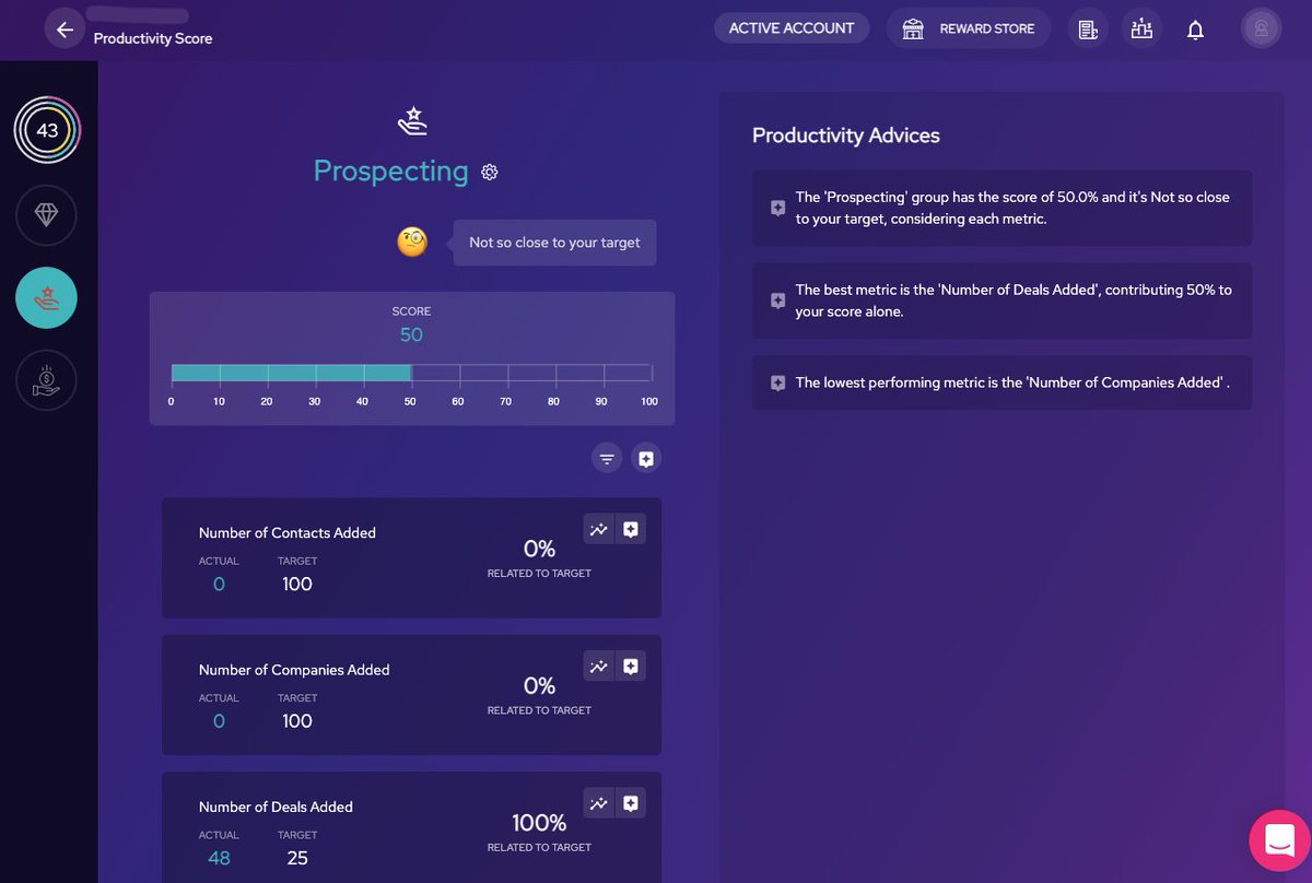 GamifierInc's tweet photo. We are glad to share our new Productivity Score - A quick way to check your operation productivity. A lower score requires your attention, and a higher score means that you can do even more 😉

#productivity #sales #gamification #crmintegration #crmsolutions #insights https://t.co/LEfDlanyM4
