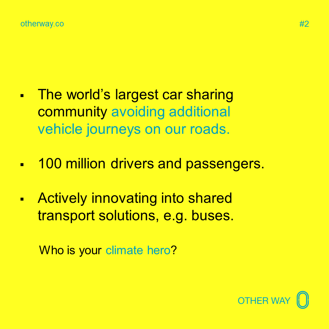 It's Transport Day at <a href="/COP26/">COP26</a> and one solution rarely mentioned in discussions is car-sharing. Today, we celebrate a complete hero in this space <a href="/BlaBlaCar/">BlaBlaCar</a> have been pioneering carpooling worldwide achieving millions of avoided additional car journeys. Thanks so much!
