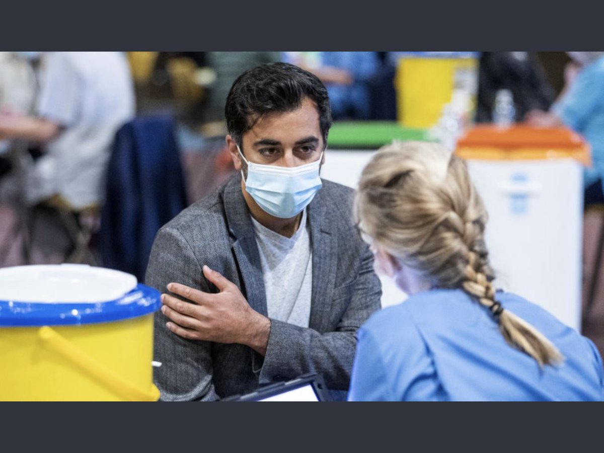 HealthcareEnv's tweet photo. So now using #cytotoxic sharps bins for the booster in the background of this report. Just goes to prove they are lying in the other photos it was blue then it was yellow sharps bins the so called #nhsexperts and #regulators #sepa don’t know what to do next #COP26 it’s all lies https://t.co/cGQneqHJKz