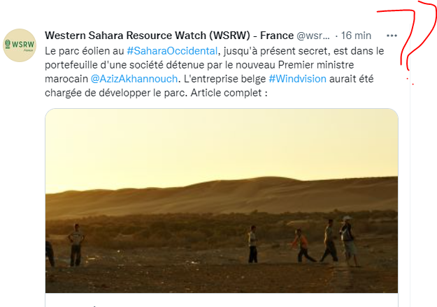 BreikaBeiba's tweet photo. agents algériens (WSRW), on ne comprend plus rien à vos balivernes propagandistes...c'est une société du Roi ou du Chef de Gouvernement!! il faudrait savoir.
Autre chose agents algériens, au Maroc il y a un Chef du Gouvernement. 

#SaharaOccidental #WesternSahara 
#Windvision https://t.co/tmnzIzm8iz