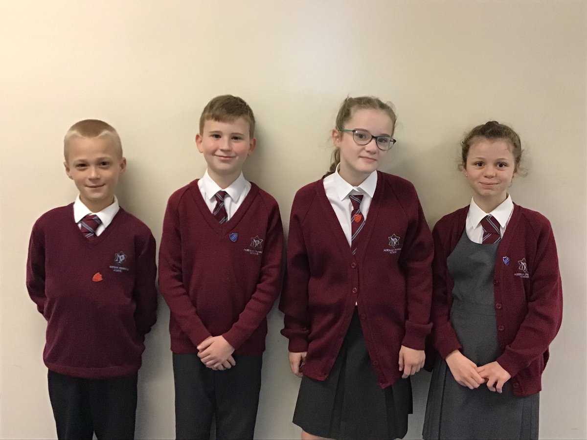 NormanPannellY6's tweet photo. Year 6 would like to announce 2021/2022’s head boy and head girl along with the deputy head boy and girl 👏👏👏👏 @NormanPannellPS https://t.co/2EYm6CnruK