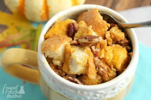 frugalfoodiemom's tweet photo. Transform a couple of pieces of leftover bread or rolls into this quick and easy Pumpkin Pecan #FrenchToast for One. Get the #recipe now at>> https://t.co/KdzypkYP3u #pumpkin #breakfast #breakfastforone https://t.co/iz1eornxRr