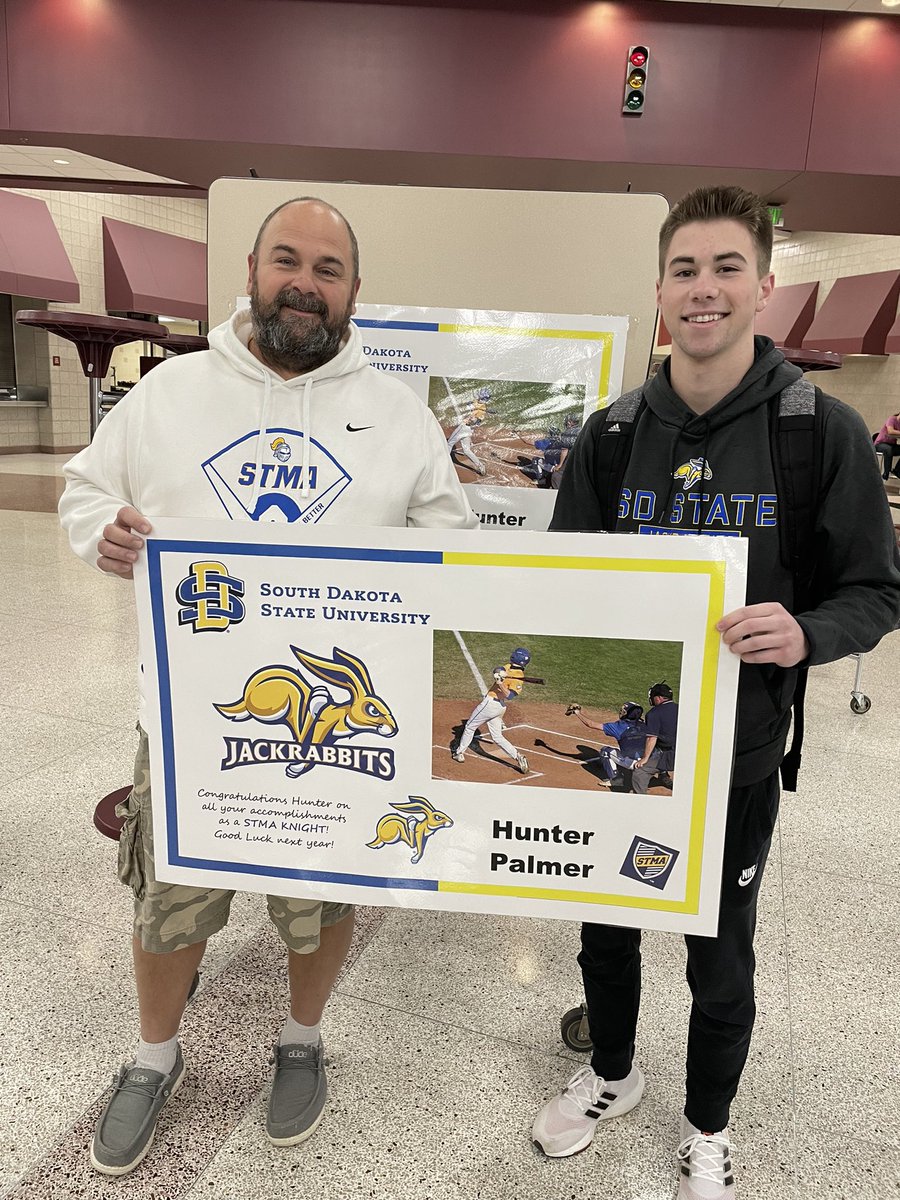 STMAbaseball's tweet image. Congratulations to Kaden Amundson, Zach Romans, Hayden Frank, &amp;amp; Hunter Palmer for signing to continue your baseball careers at the next level! Keep up the great work!