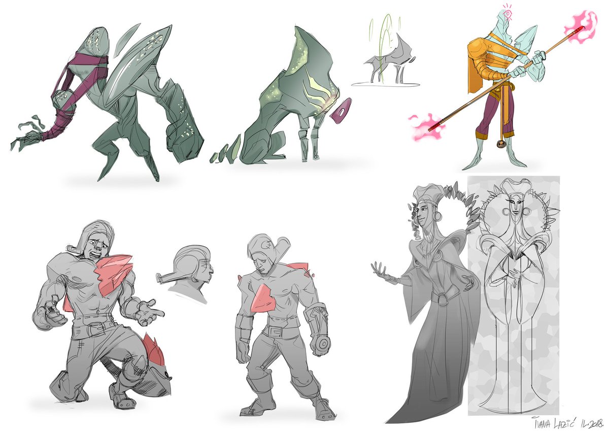 #characterdesign is trending, and here are some of mine 