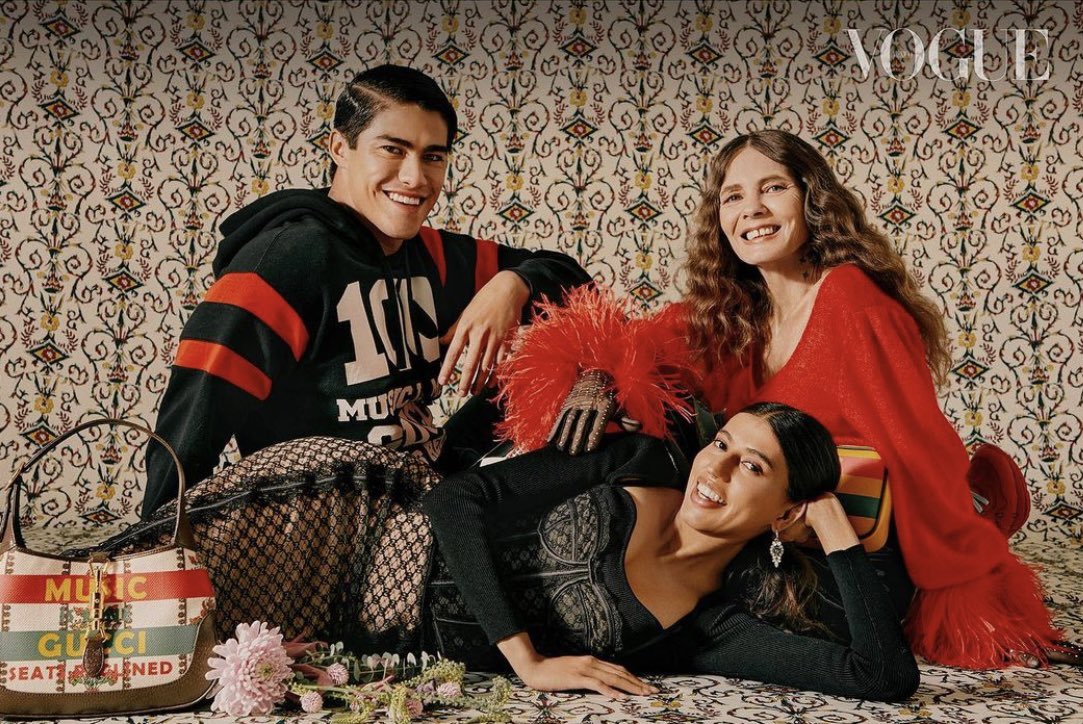 Leonardo para <a href="/gucci/">gucci</a> x <a href="/VogueMexico/">Vogue México y Latinoamérica</a> #madeintalavera