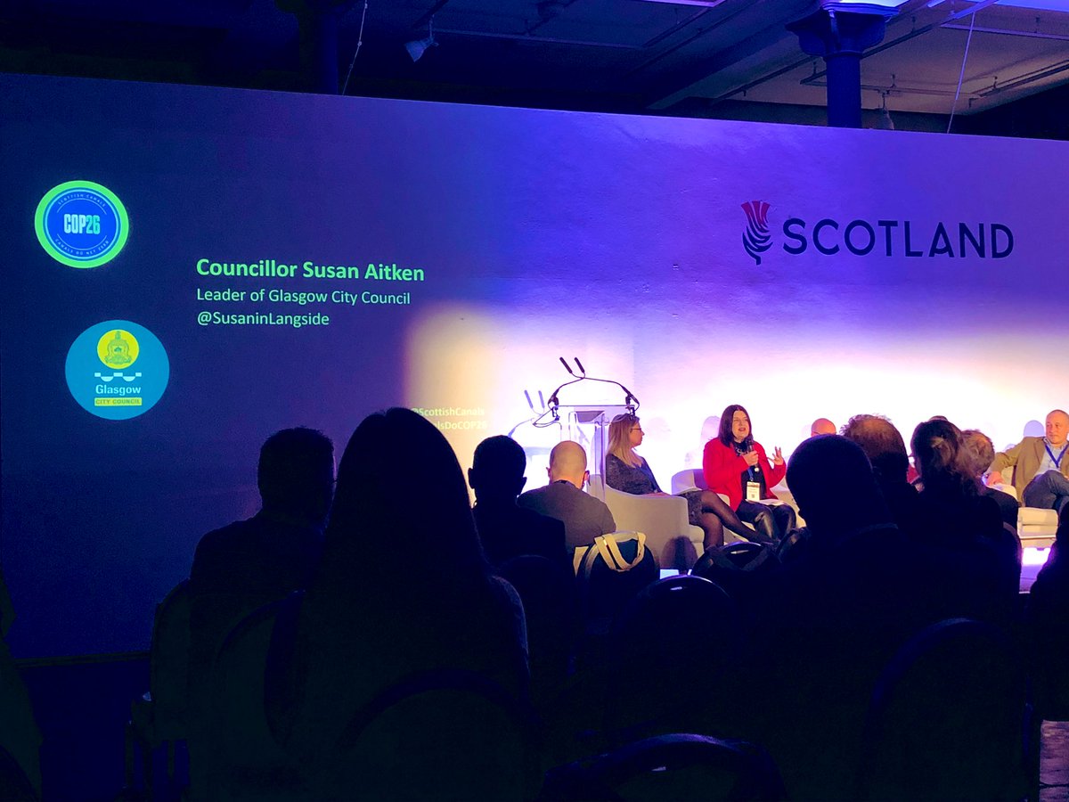 Great to see many friendly faces talking all things Smart Canals and the wider benefits. Hopefully this is only the start and the benefits will continue to grow and be felt by the residents of North Glasgow for decades to come <a href="/AECOM/">AECOM</a> <a href="/scottishcanals/">Scottish Canals</a> @Fireball_Pete #CanalsDoCOP26
