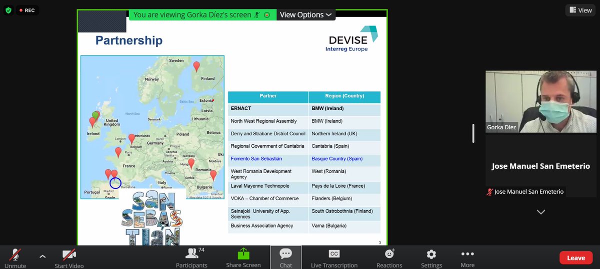 Interreg DEVISE tweet media