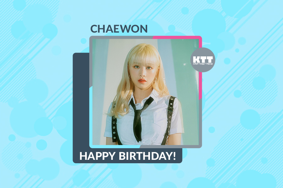 [KPOP BIRTHDAY] Happy Birthday to #APRIL’s Chaewon! #HappyChaewonDay Her birthday was on Nov, 8th.