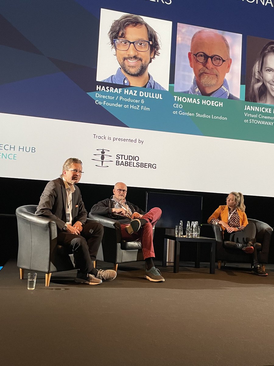 bulkley_g's tweet image. “Early collaboration takes out some of the heat  in a production”, says Thomas Hoegh ⁦@GardenStudiosHQ⁩ #mthcon2021  he also says reusing #virtualproduction assets will also be very important to the industry