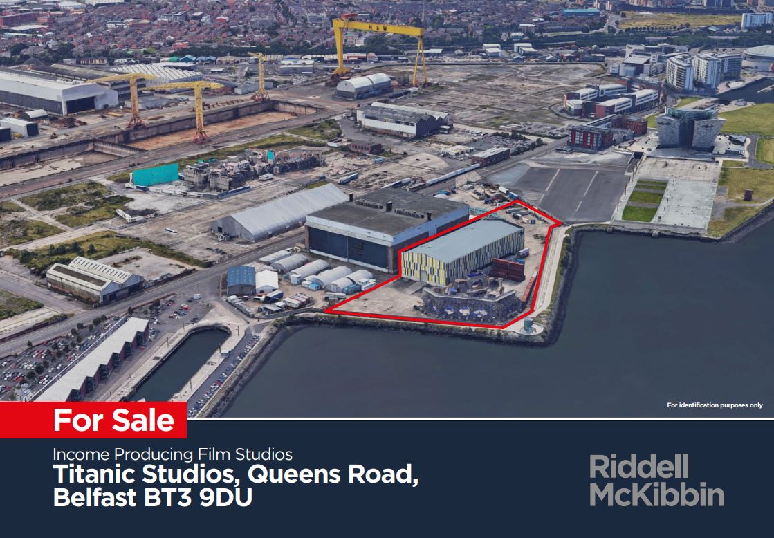 NEW INSTRUCTION | FOR SALE

TITANIC FILM STUDIOS, QUEENS ROAD, BELFAST

Unique Investment Opportunity currently let under licence to HBO from Oct 2021. Purpose built studio facility comprising c.42,000 sq ft.

All enquiries Riddell McKibbin 028 9531 3122
linkedin.com/posts/riddell-…