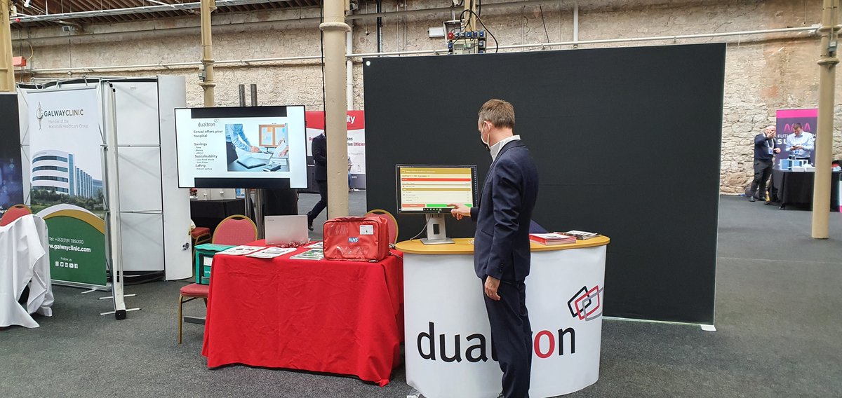DualtronIE's tweet photo. A great start to #FHSummit21 #Dualtron @HealthIreland #RDS #healthcare https://t.co/yXLyjfrJ4h