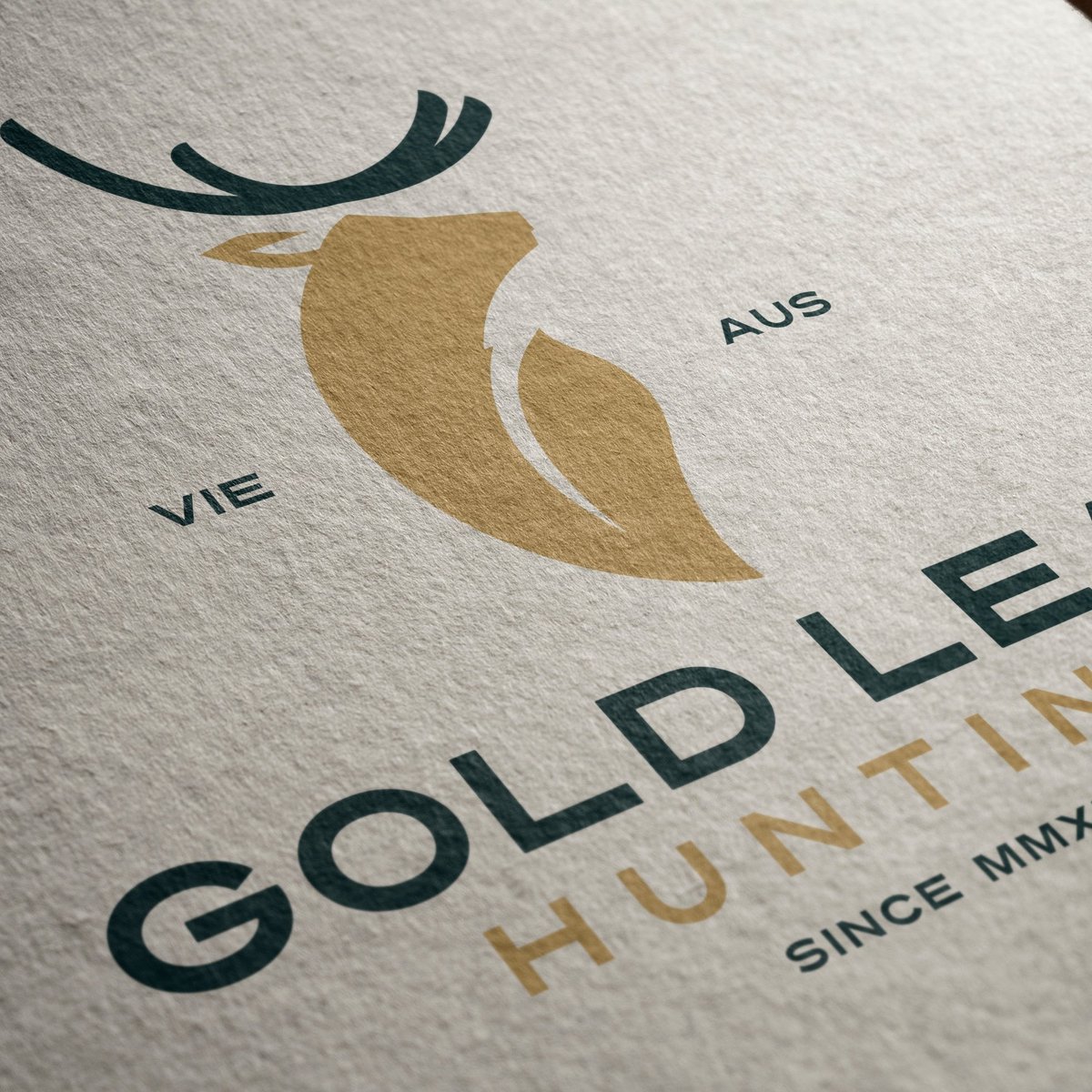 Grandpas_Place1's tweet photo. RT @TunaCreative: Logo design for Gold Leaf Hunting in Vienna, Austria. Using the shape of a leaf as the deer.
#brand #branding #brandidentity #brandvisual #logo #logomaker #logodesign #logodesigner #logomark #brandlogo #austria #vienna #hunting #sport … https://t.co/HJ3Zb2OStH