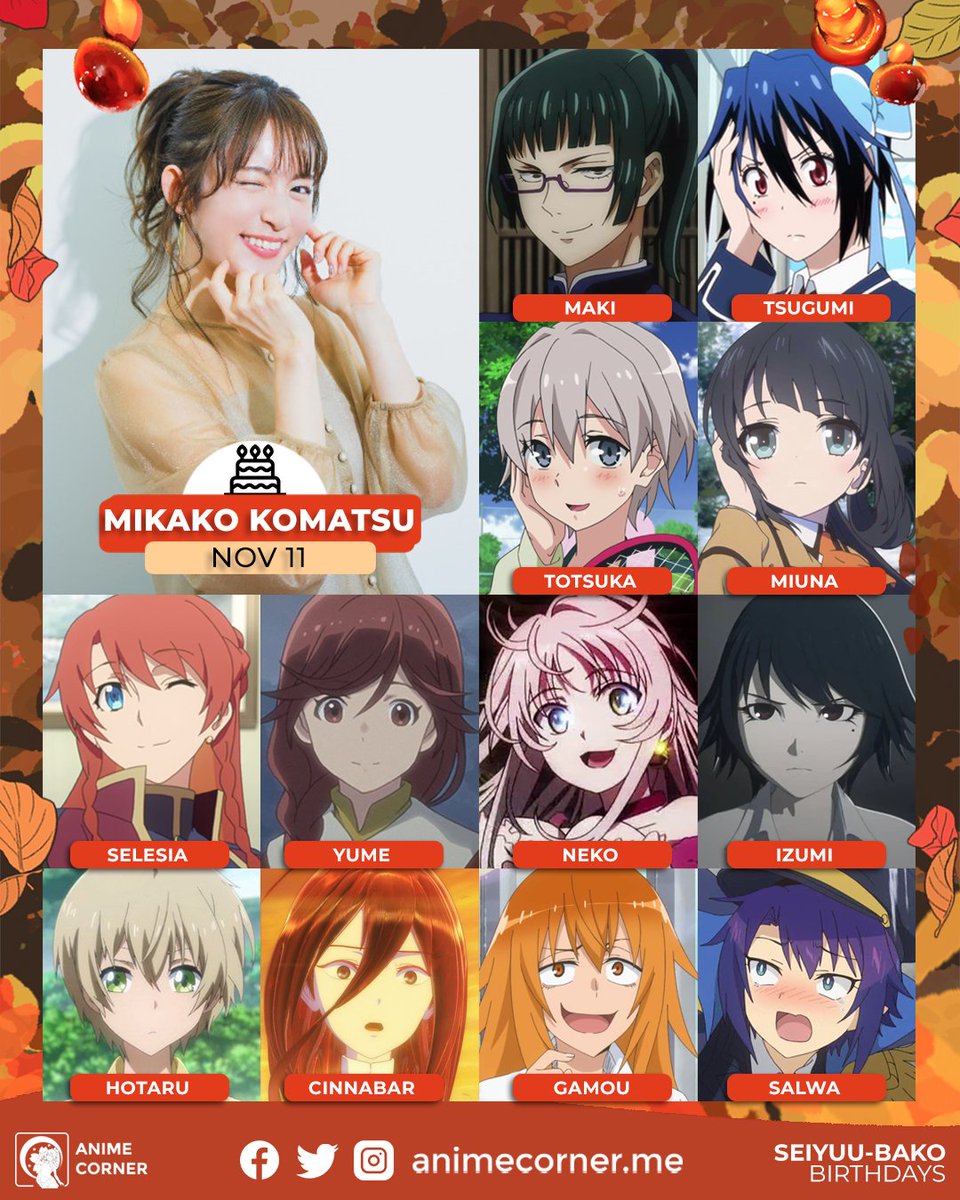 Nisekoi Anime Voice Actors / Seiyuu 
