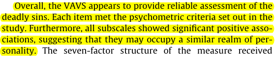 KunnariA's tweet photo. Sometimes literature searches get you to quite unexpected places. Just found out that we have in moral psychology a scale for the psychological construct of... 

[checks notes] 

...seven deadly sins

https://t.co/rgAKipAVuN https://t.co/tOQlMk3RPK