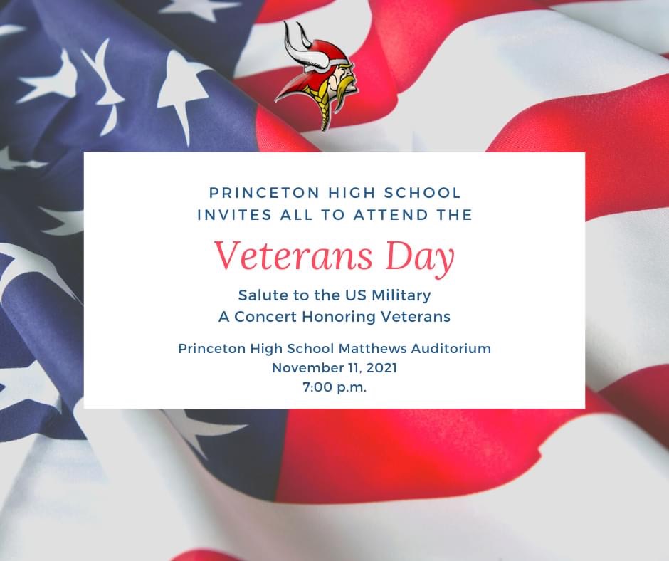 Calling all veterans, please consider attending this amazing service. Two WWII veterans will be honored &amp; a Vietnam vet will receive a diploma. It’s going to be a special night. <a href="/LittleVikes/">PCSD Elementary</a> @PCMSVikingPride <a href="/PCSDViking/">PCSDVikings</a> Princeton City School District #VikingDiff