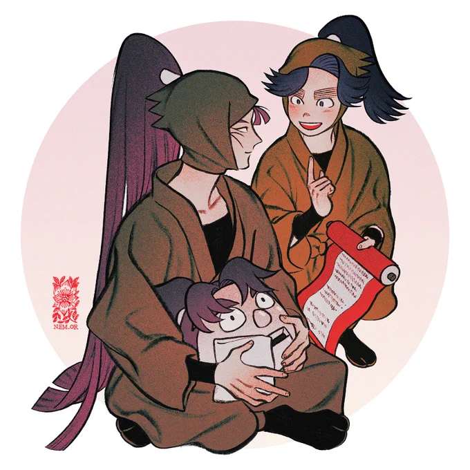 浦風藤内(+立花仙蔵)#nin_draw 