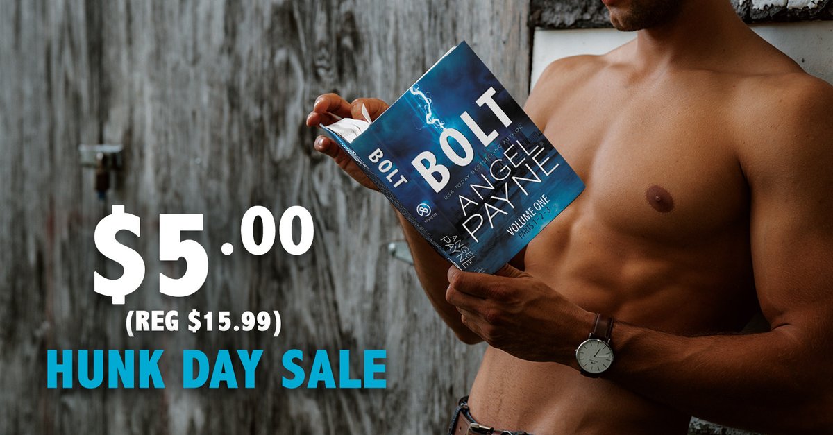 LuvBooksClub's tweet photo. 💕HUNK DAY SALE💕 Get BOLTed by Reece Richards for $5 TODAY ONLY!!⚡️
Buy the paperback 👉 https://t.co/NObzGPZkJa https://t.co/JjTvSQilfO