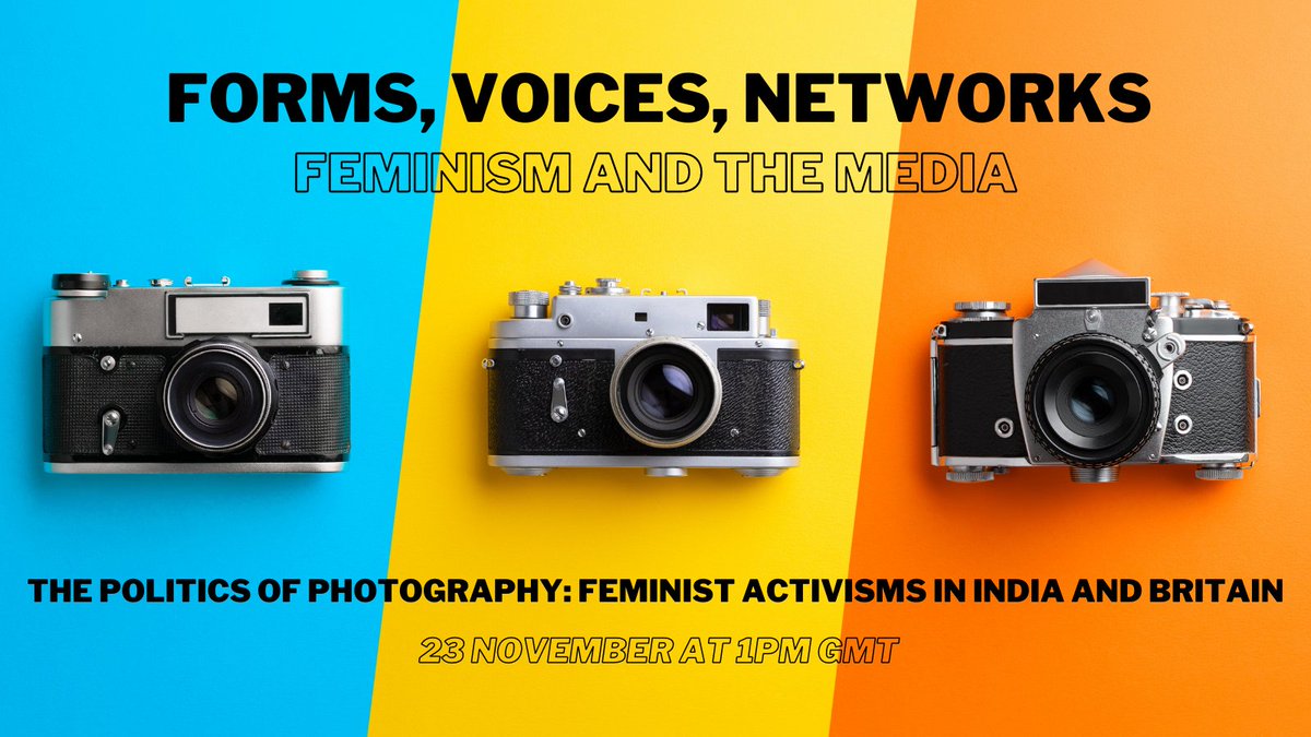 ghilondon's tweet photo. What kind of history does the photograph tell? What—or whose—claims does the photograph inscribe? 

Explore these questions with us at 1pm on 23 November in the first launch event for our online exhibition Forms, Voices, Networks: Feminism and the Media: 

https://t.co/UAE6tc7297 https://t.co/speJbRdMlI