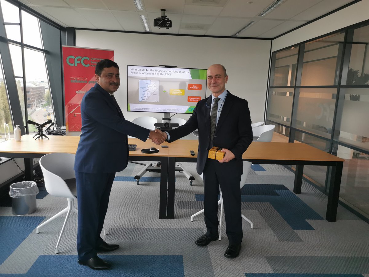sattra1967's tweet photo. Meeting with H.E. SHEIKH MOHAMMED BELAL at #CFC to discuss the potential membership and possibilities of benefiting of funds for the agricultural sector in #Lebanon. https://t.co/SpLW6Plbhw
