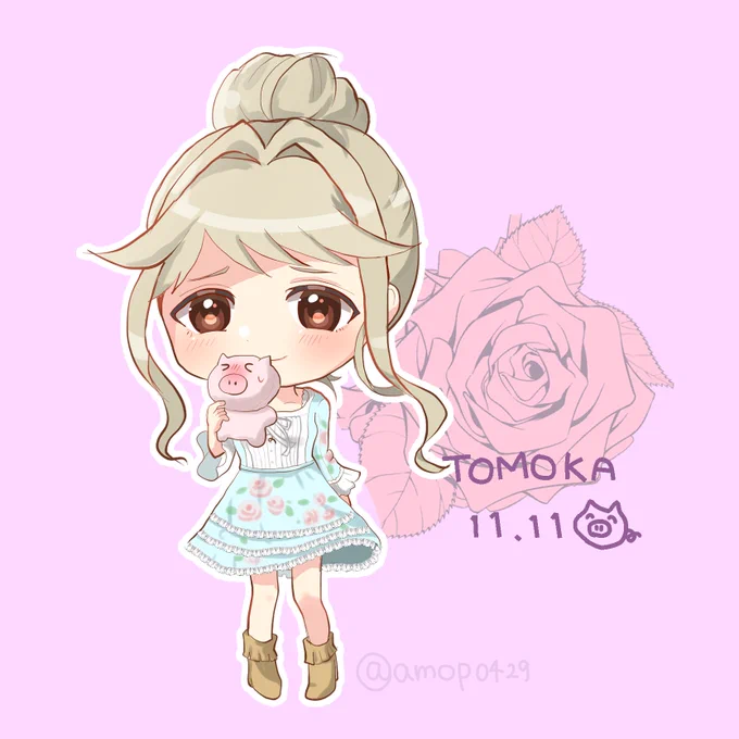 「私がにやけている…?うふっ面白い事を言いますねプロデューサ〜♪」
🐷💞
#天空橋朋花生誕祭2021
#天空橋朋花誕生祭2021
#天空橋朋花 