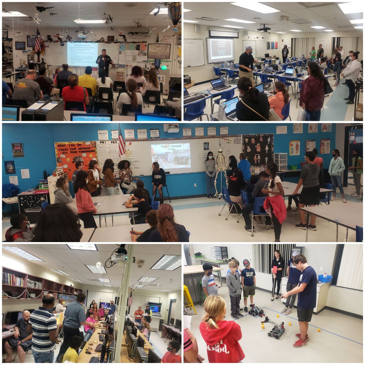 Magnet night was another success last night! Our teachers, staff, and students did a wonderful job creating engaging activities for our prospective students. Thank you for your commitment and dedication to our school and the students.#teacherstudent