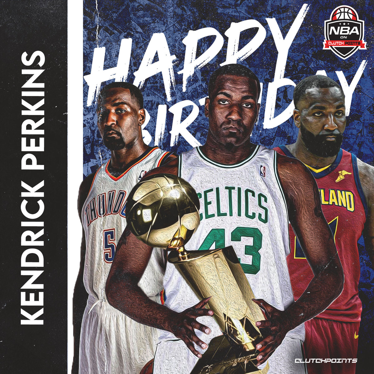 NBA on Clutchpoints fam, join us in wishing the former NBA Champ, Kendrick Perkins a happy 37th birthday! 