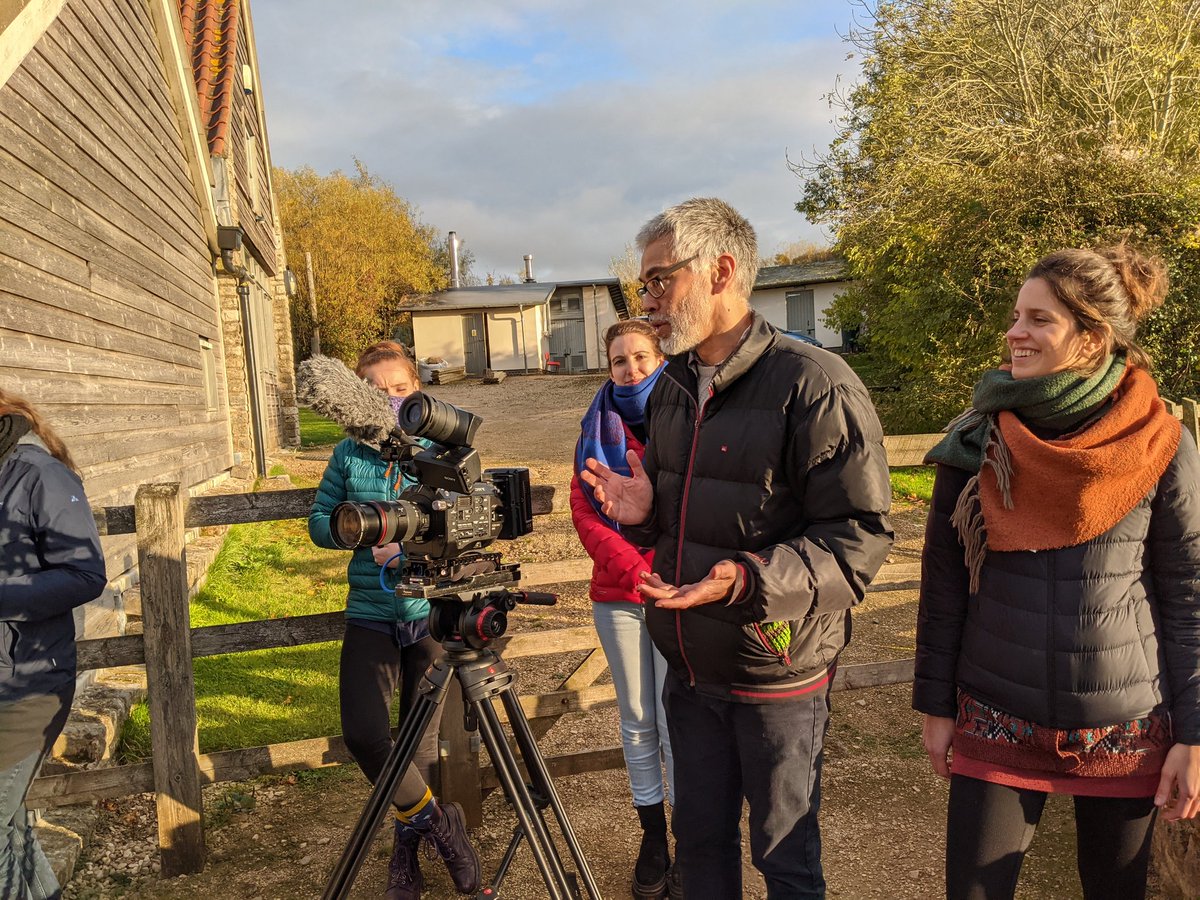just spent an amazing 3 days at Folly Farm in Bristol for <a href="/Blue_Fire_Films/">Blue Fire Films</a> incredible science documentary filmmaking course. Thank you so much George for an excellently fun and rigorous crash course on the entire filmmaking process!! I highly recommend the entire experience👩🏻‍🔬🎥😍