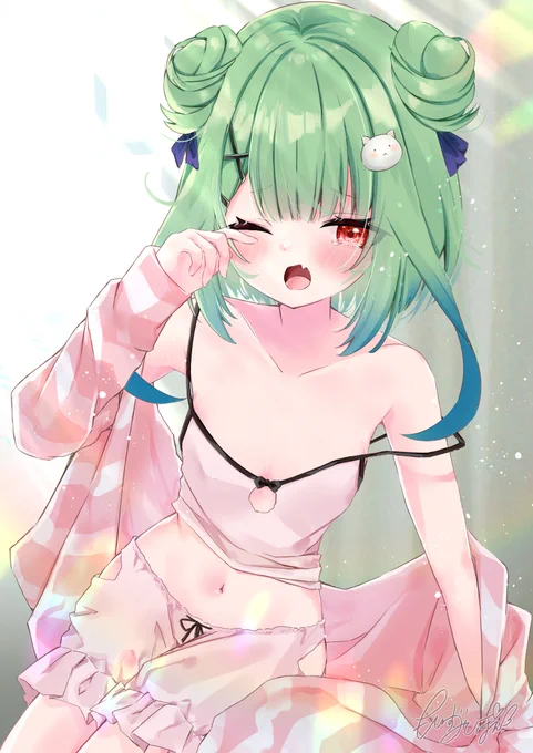 🦋ねむくかな)めてであちまわらにゃい☀️
#絵クロマンサー 