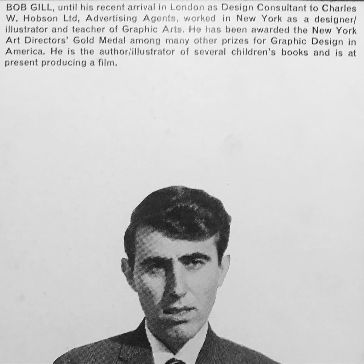 ThePrintArkive's tweet photo. #bobgill
1931 – 2021

Well, this evening I learned that Bob Gill passed away this week - another #legend lost!

The image is lifted from a booklet announcing the formation of #fletcherforbesgill back in 1962. https://t.co/nt4z3iQhBw