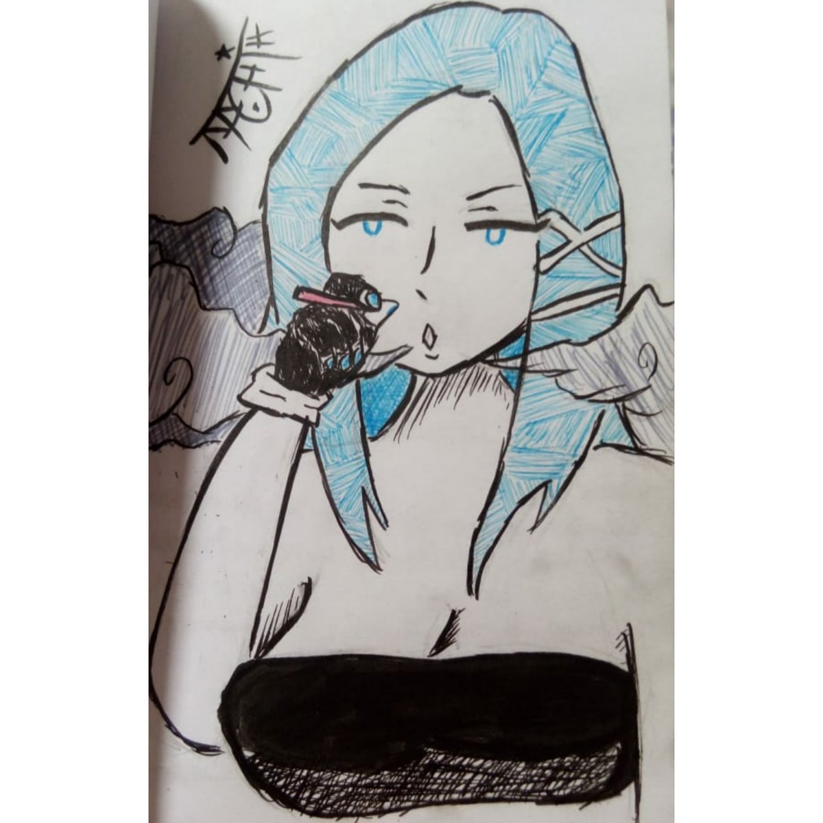 _nachth's tweet photo. Kanna Bismarch (Shaman King)
#Fanart https://t.co/Qq43XIIsuv