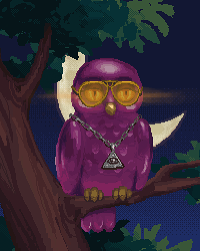 DaraSensei's tweet photo. Solana congested like mad today, my minted @OwlsOfSol  are arriving slowly at my wallet. Hoot Hoot! https://t.co/cASPKPjjjQ