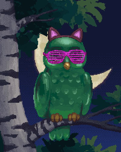 DaraSensei's tweet photo. Solana congested like mad today, my minted @OwlsOfSol  are arriving slowly at my wallet. Hoot Hoot! https://t.co/cASPKPjjjQ